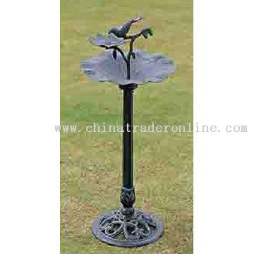 Bird Bath & Bird Cage